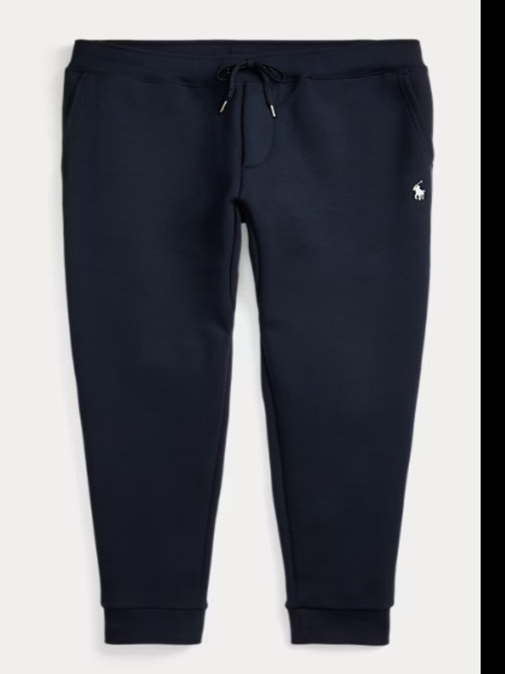 Polo Ralph Lauren Double Knit Jogger Pants Mens S Black Pony Sweatpants